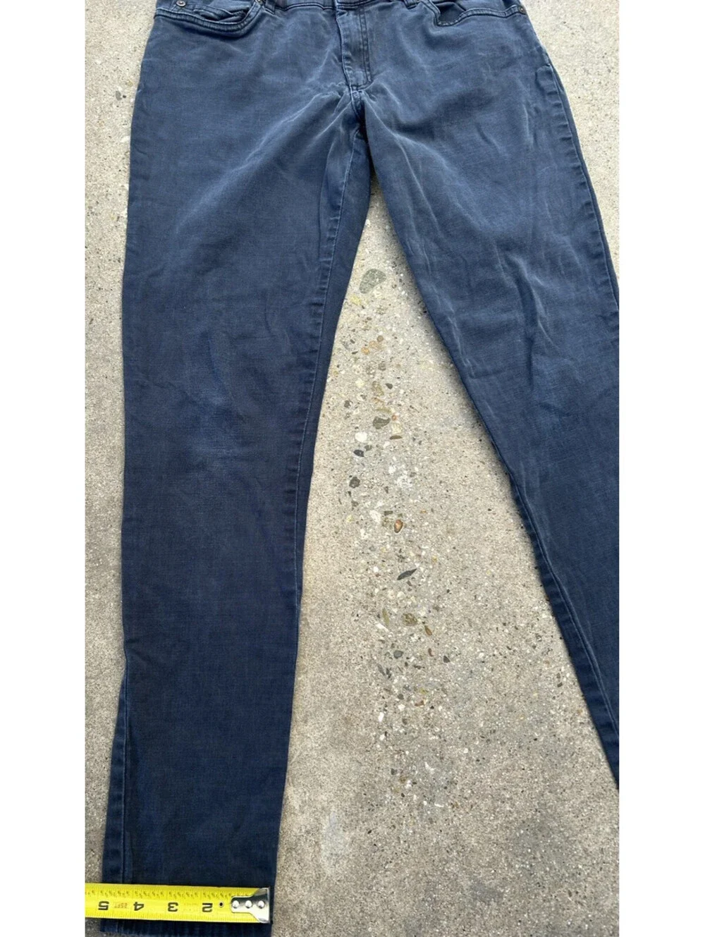 PENDLETON Jeans Womens 2 Blue Cloth Slim Fit Pants Cowgirl Style 26W Measured